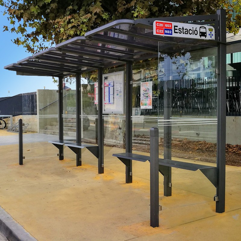 Marquesina parada d'autobús Conviviale
